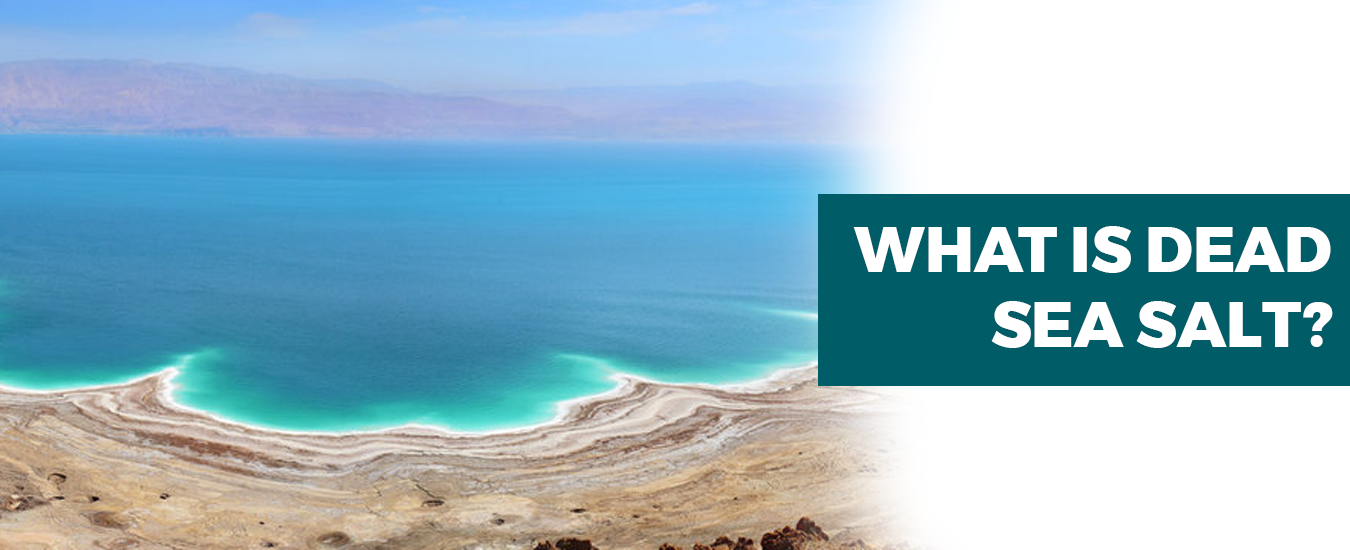 A relaxing scene of a Dead Sea salt. miracleii