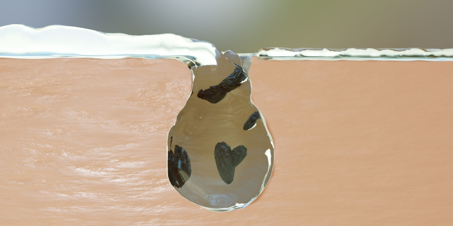 Cleansing and purifying of clogged pores